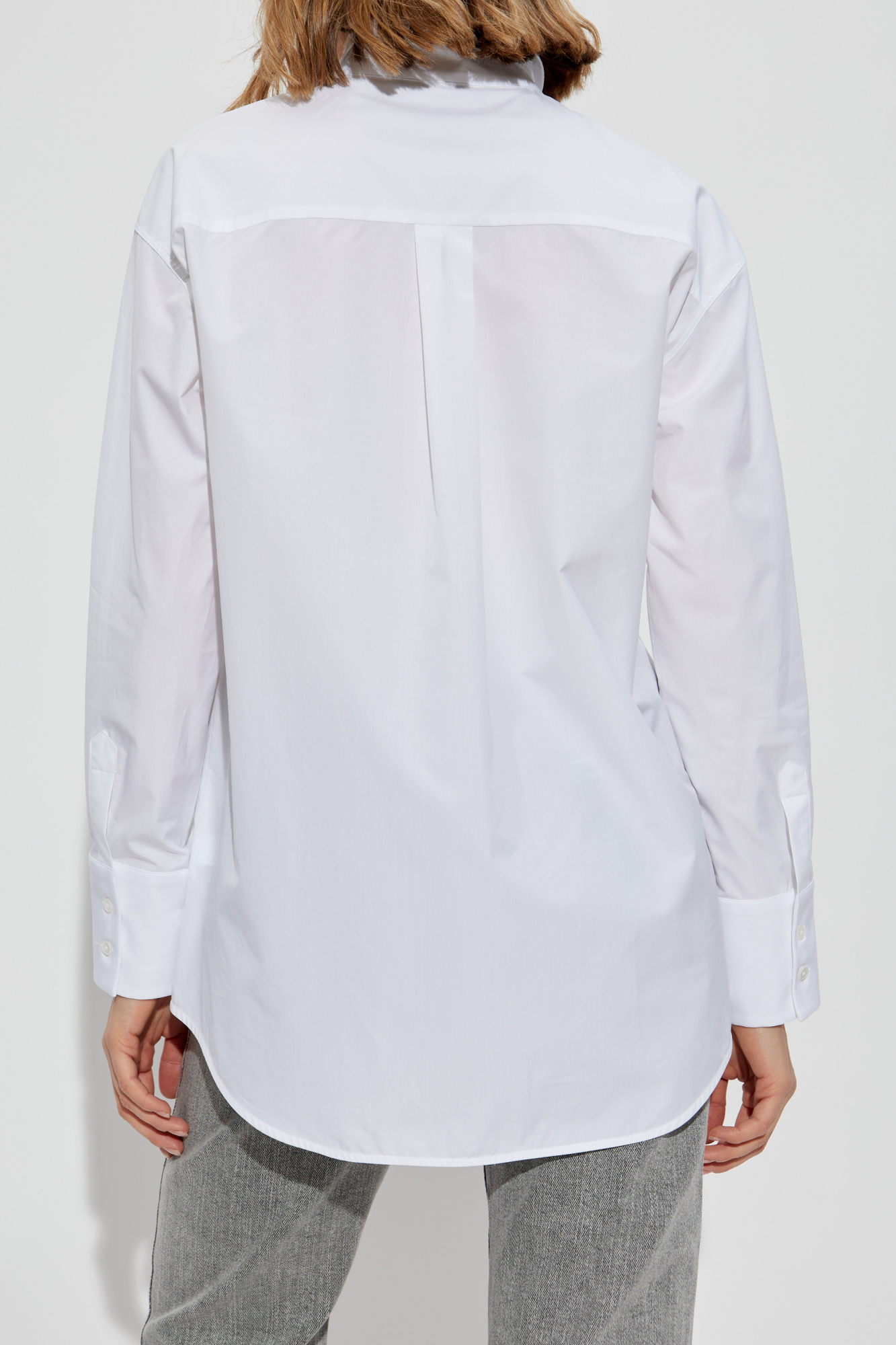 Tシャツ・カットソー FABIANA FILIPPI Women Tops JED275F611 21 WHITE Jersey T-shirt, optical white for Women | Fabiana Filippi®
